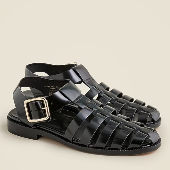 J. Crew Winona fisherman sandals in Italian leather
